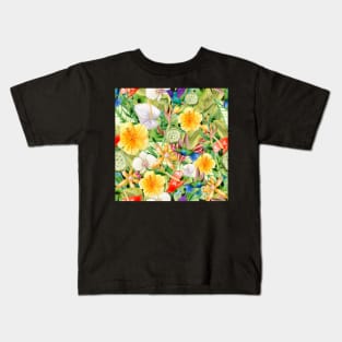 Tropical Foliage Kids T-Shirt